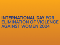 International Day for the Elimination of Violence Against Women 2024